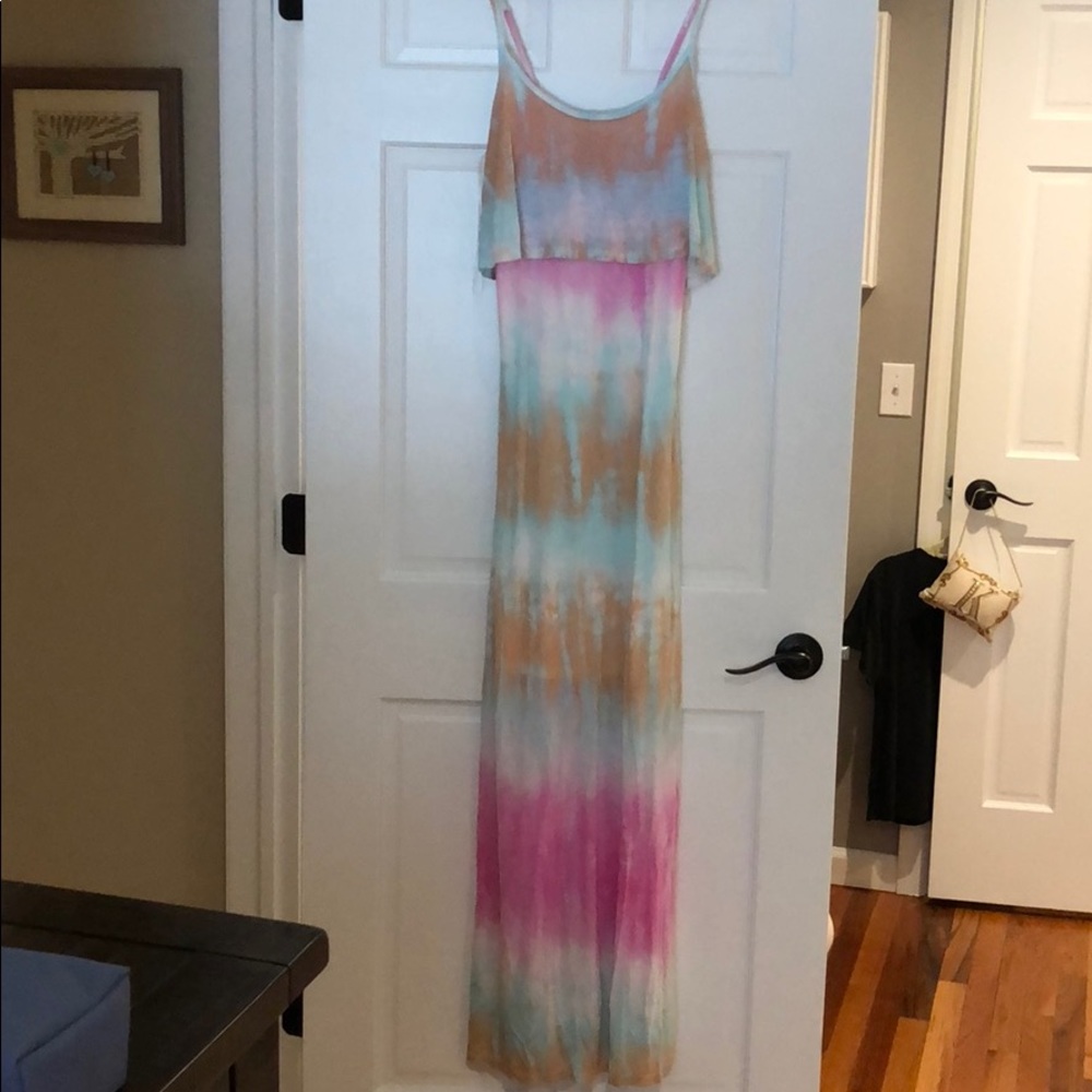 Tie dye maxi